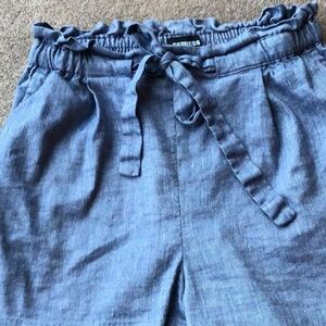 Express High Rise Shortie Shorts Size Small